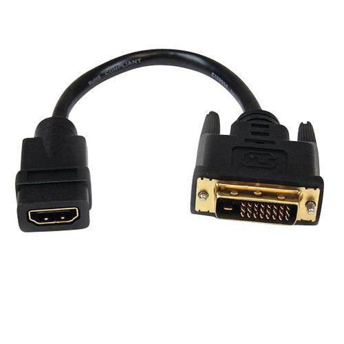Câble HDMI vers DVI-D-HDMI femelle vers DVI mâle thumbnail image 1
