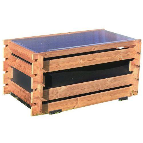 Illustration de : Carré potager Carre Serre