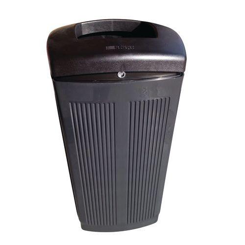 Poubelle Toscane 55 L - gris thumbnail image 1
