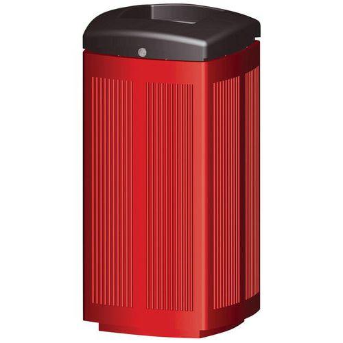 Poubelle Toscane 55 L - rouge thumbnail image 1