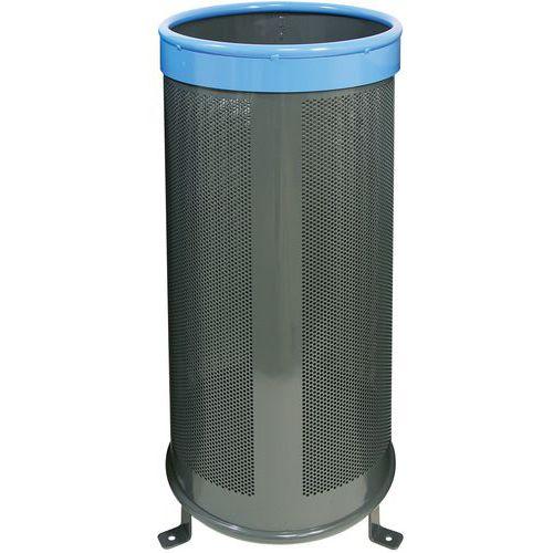 Poubelle Aro 110 L - gris/bleu thumbnail image 1