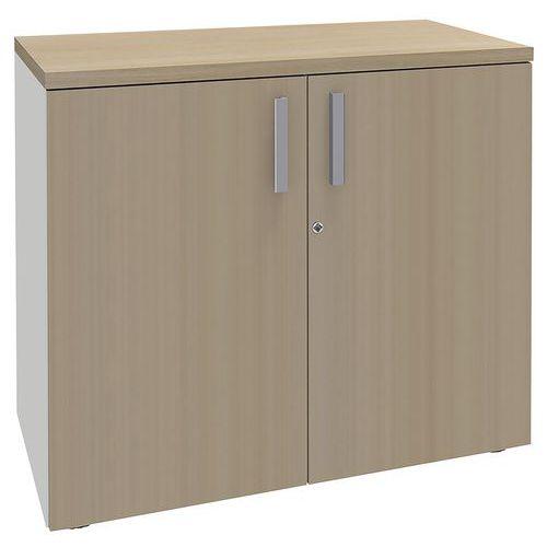 Illustration de : Armoire Steel Direction 2 portes battantes Simmob