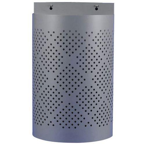 Illustration de : Poubelle demi-ronde 45 L