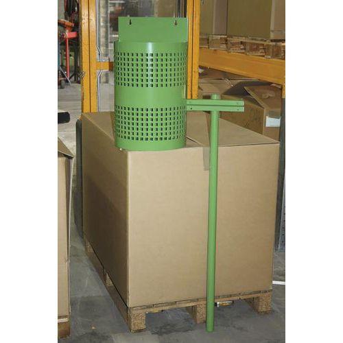 Illustration de : Poubelles 1/2 rondes