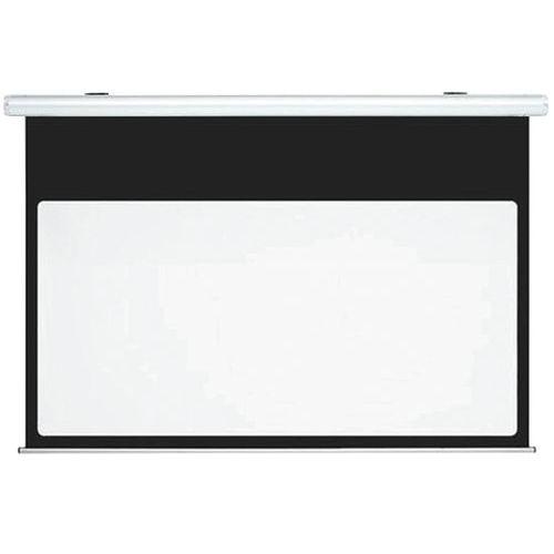 Illustration de : Ecran électrique Squar'HC encastrable cadré noir - Oray