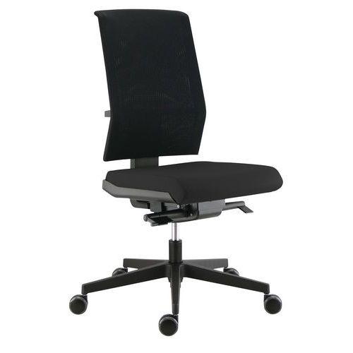 Chaise de bureau haut dossier résille tissu M1 Tela Sokoa thumbnail image 1