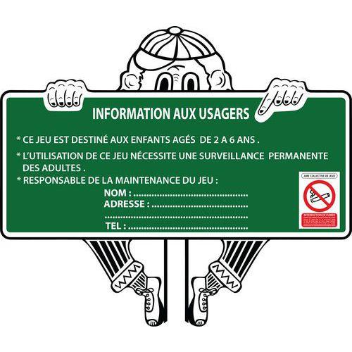 Illustration de : Panneau d'information Le môme Wiki Cat