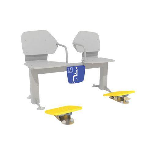 Banc double planche de freeman thumbnail image 1