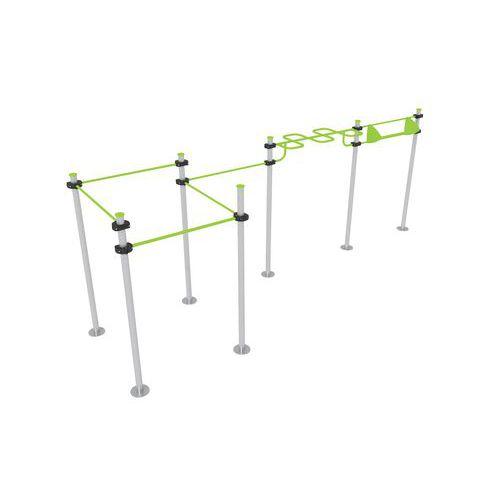 Illustration de : Street workout 7 postes