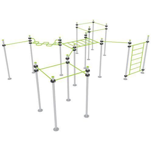 Illustration de : Street workout 16 poteaux