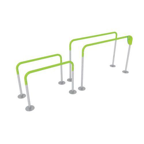 Illustration de : Barres parallèles 2 à 2