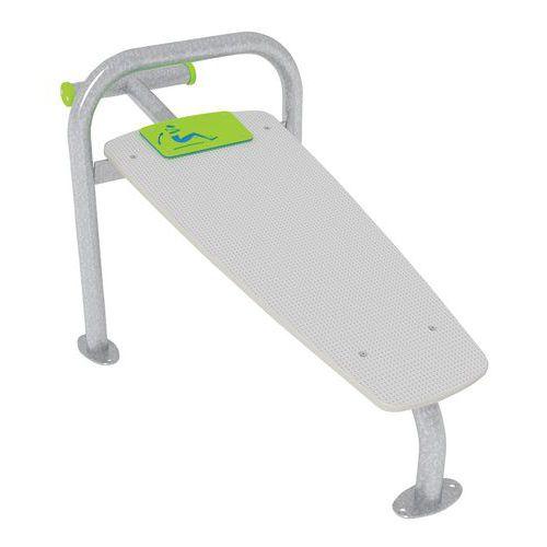 Illustration de : Banc à abdominaux