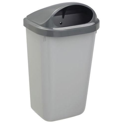 Poubelle urbaine XERIOS 50 L gris thumbnail image 1