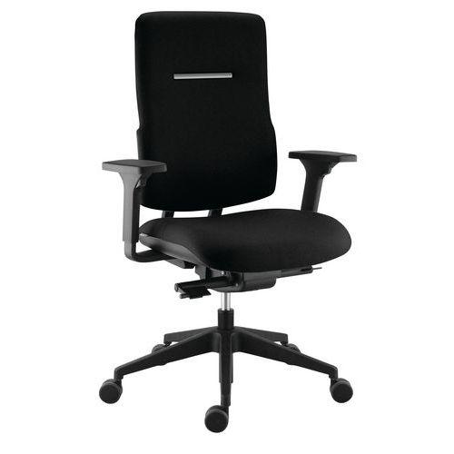Sièges de bureau Max haut dossier synchrone tissu - Manutan Expert thumbnail image 1