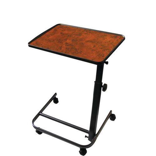 Illustration de : Table à manger ronce de noyer