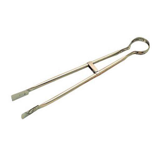Illustration de : Pince à steak inox L 530mm