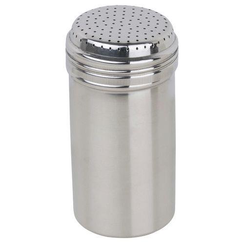 Illustration de : Saupoudreuse inox contenance 40 clitres Matfer