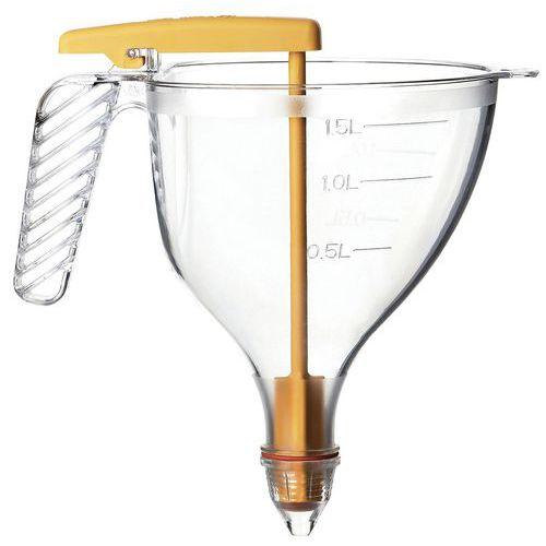 Entonnoir automatique 1,5 litre avec support thumbnail image 1