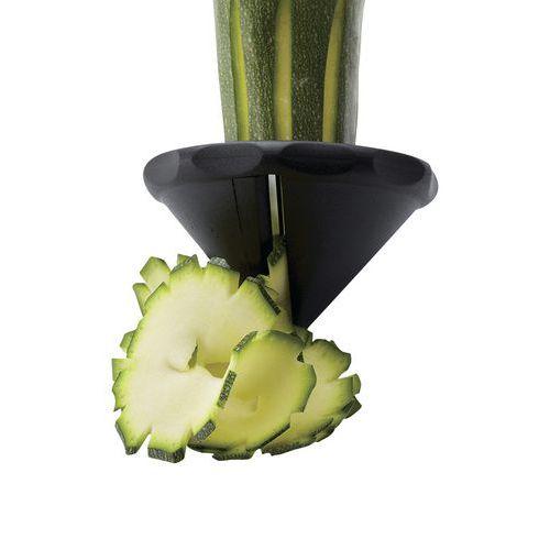 Illustration de : Taille spirale à légumes
