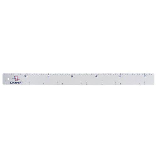 Règle graduée plastique L 640mm thumbnail image 1