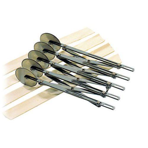 Rouleau extensible multicoupe 5 roulettes lisses 4 bandes thumbnail image 1