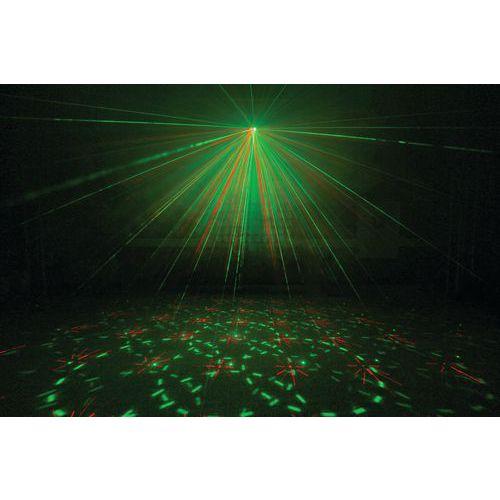 Illustration de : Double Laser Bianca 330 mW RGB Gobo IRC Beamz