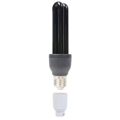 Lampe lumière noire 25 W E27 + adaptateur thumbnail image 1