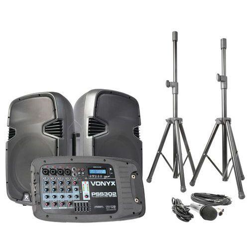 Ensemble de sono portable 10" SD/USB/MP3/BT avec pieds - PSS302 thumbnail image 1