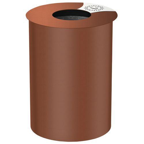 Poubelle Urbis sur pied - 60l - effet corten-Rossignol Pro thumbnail image 1