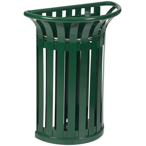 Poubelle murale Tulipe - 35l - vert 6005 thumbnail image 1