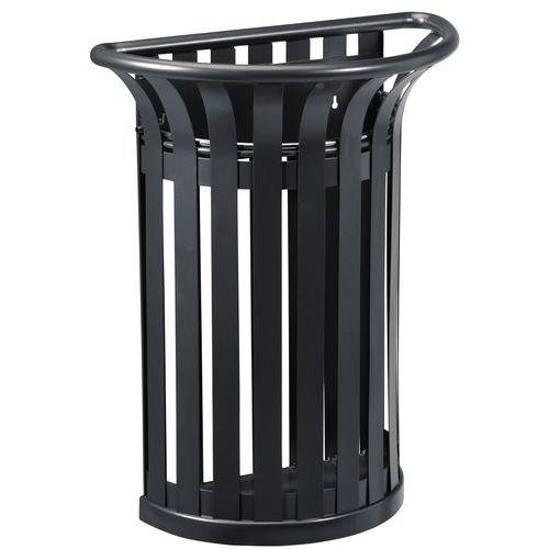 Poubelle murale Tulipe - 35l - anthracite mat 7016 thumbnail image 1