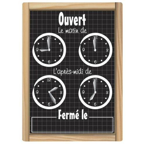 Pancarte horloge thumbnail image 1
