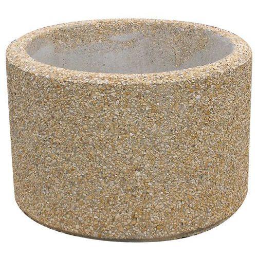 Jardinière ronde en béton 60 x 60 x 40 cm - Manutan Expert thumbnail image 1