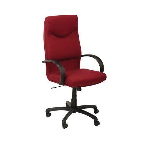 Fauteuil de direction Blois tissu coloris bordeaux thumbnail image 1