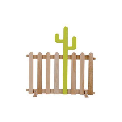 Illustration de : Décor pour barrière à lattes autostable