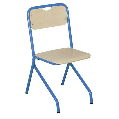 Illustration de : Chaise scolaire Access2 appui sur table