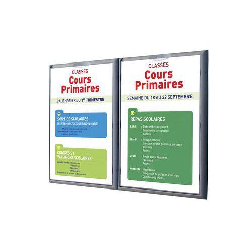 Illustration de : Cadre mural Information A3 Paperflow