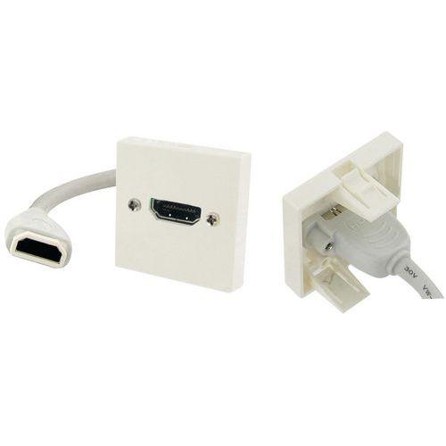 Plastron HDMI pour encastrement de prise Erard D3C thumbnail image 1