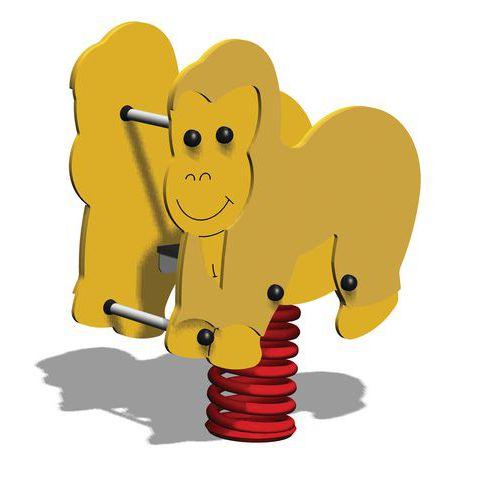 Illustration de : Jeu sur ressort le Gorille - Manutan Expert