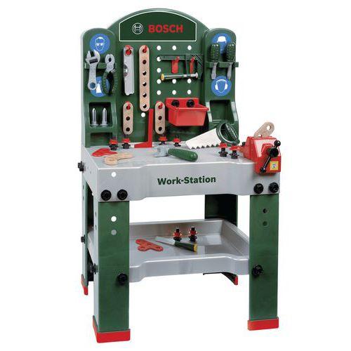 Illustration de : Jeu d'imitation : établi Bosch