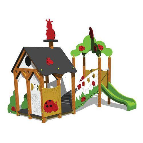 Illustration de : Structure complète jardin coccinelles