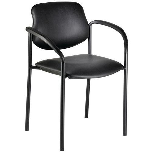 Illustration de : Lot de 2 fauteuils Visiteur Fenix Nowy Styl