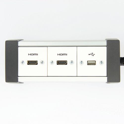 Kit déport 2 HDMI / USB3 5 m - Manutan Expert fullname image