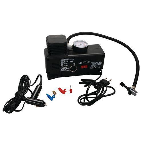 Illustration de : Compresseur électrique gonflage