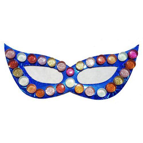 Illustration de : Pot 500g mosaïque ronde pailletée Ø 1 cm