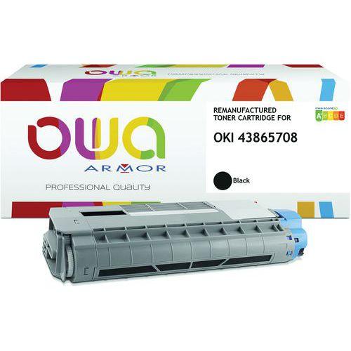 Toner remanufacturé Oki 43865708 - Noir thumbnail image 1