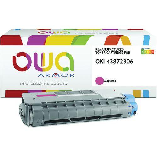 Toner remanufacturé Oki 438723 - Magenta thumbnail image 1