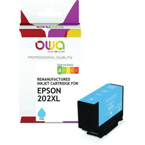 Cartouche d'encre remanufacturée Epson 202 STD-XL - Cyan thumbnail image 1