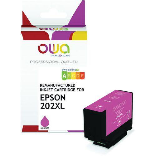 Cartouche d'encre remanufacturée Epson 202 STD-XL - Magenta thumbnail image 1