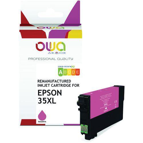 Cartouche d'encre remanufacturée Epson 35 STD-XL - Magenta thumbnail image 1